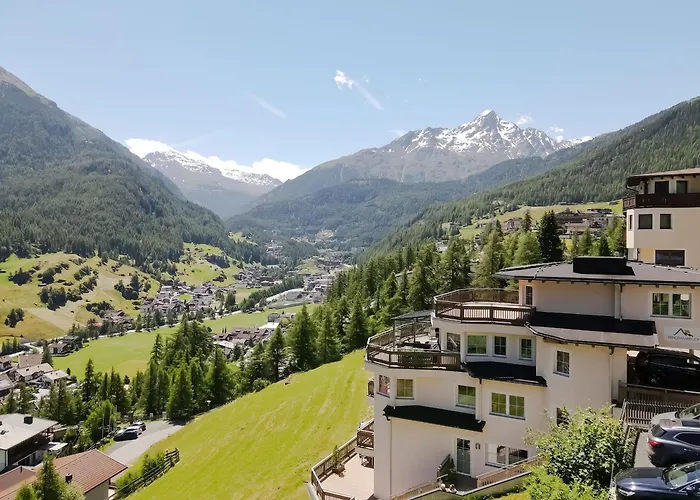 Panoramablick Soelden